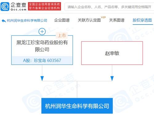 珍寶島參股成立生命科學(xué)公司,注冊資本2億元
